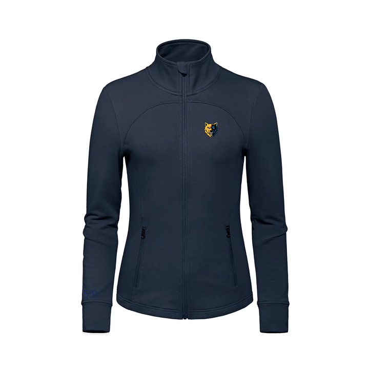 WESTMOUNT EMBROIDERED FRENCH TERRY ZIP-UP (WOMENS)