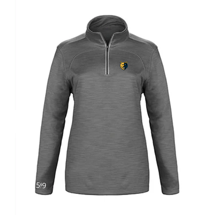 WESTMOUNT EMBROIDERED PREMIUM ATHLETIC 1/4 ZIP (WOMENS)