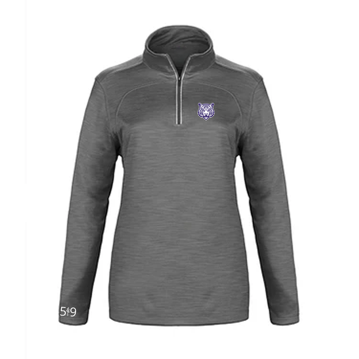 WEST ELGIN EMBROIDERED PREMIUM ATHLETIC 1/4 ZIP (WOMENS)