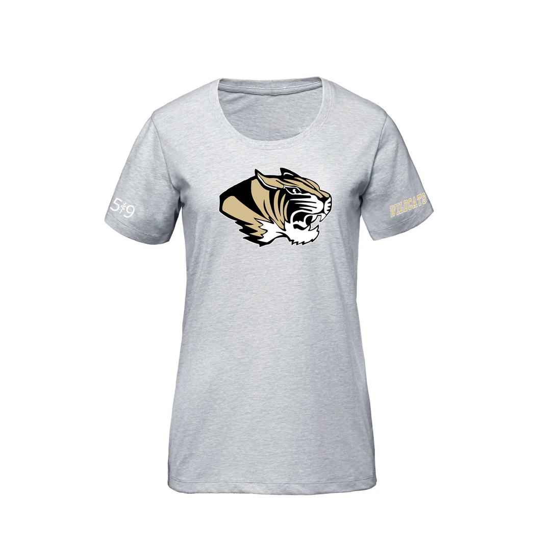 WESTMINSTER WILDCAT PREMIUM TEE (WOMENS)
