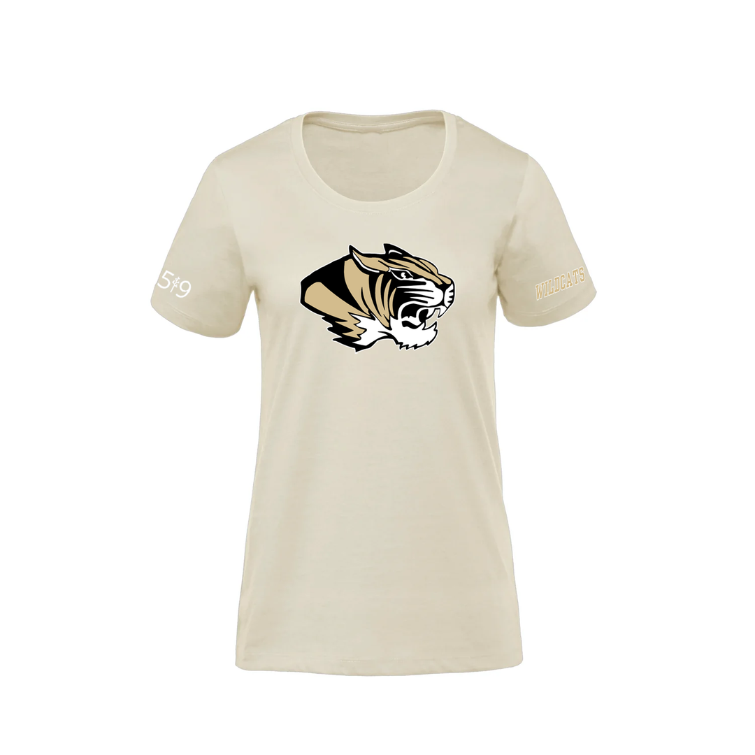 WESTMINSTER WILDCAT PREMIUM TEE (WOMENS)