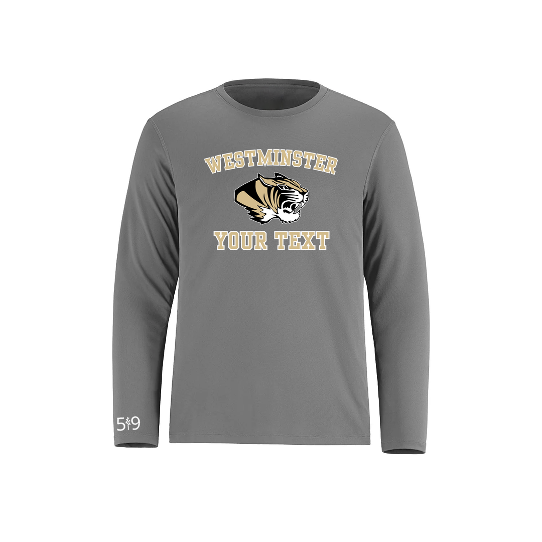 WESTMINSTER CUSTOMIZABLE ATHLETIC LONG SLEEVE (UNISEX)