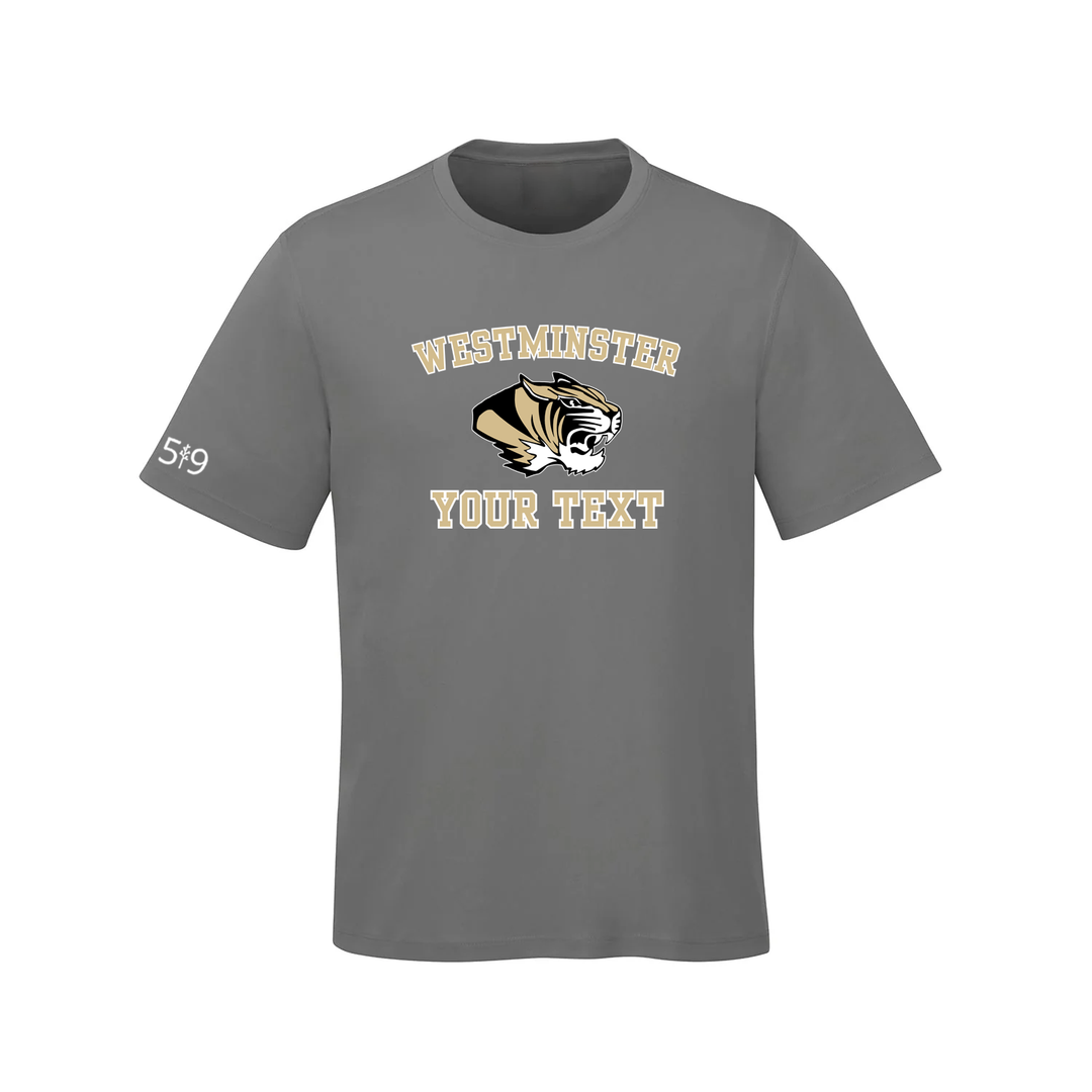 WESTMINSTER CUSTOMIZABLE ATHLETIC TEE (MENS)