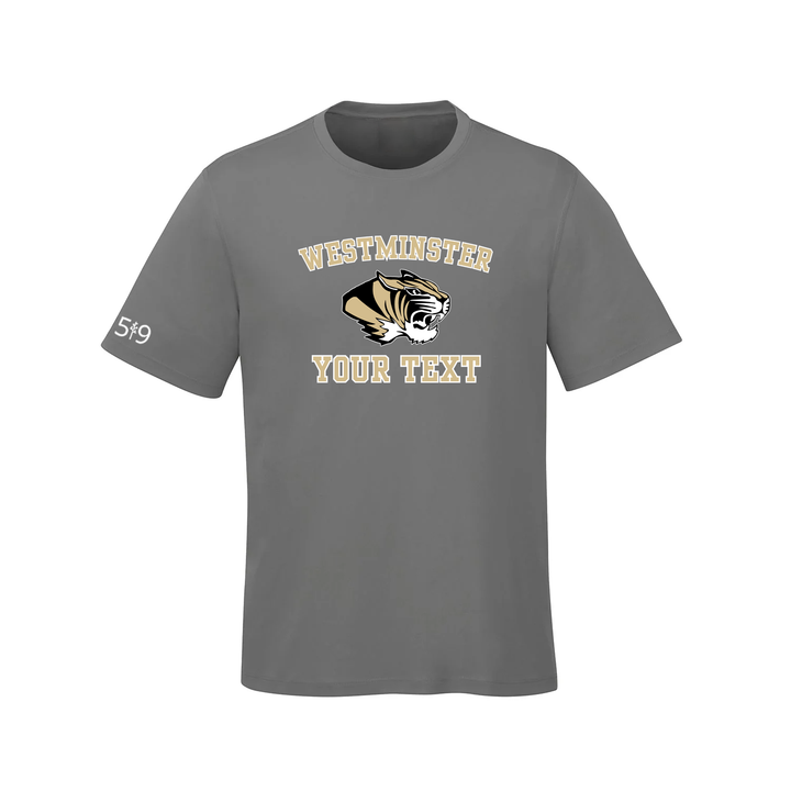WESTMINSTER CUSTOMIZABLE ATHLETIC TEE (MENS)