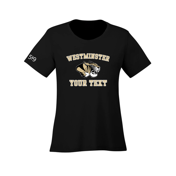 WESTMINSTER CUSTOMIZABLE ATHLETIC TEE (WOMENS)