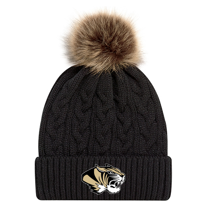 WESTMINSTER EMBROIDERED FAUX FUR TOQUE