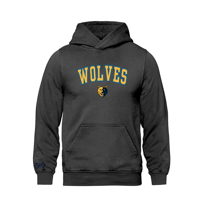 WESTMOUNT WOLVES VARSITY RETRO HOODIE (UNISEX)