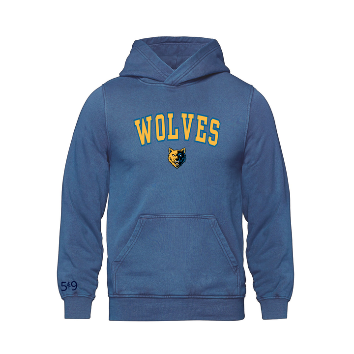 WESTMOUNT WOLVES VARSITY RETRO HOODIE (UNISEX)