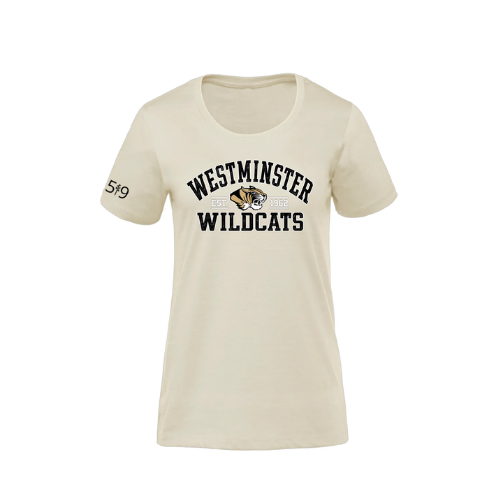 WESTMINSTER COLLEGIATE PREMIUM TEE (WOMENS)