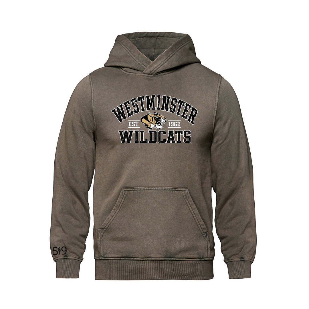WESTMINSTER COLLEGIATE RETRO HOODIE (UNISEX)