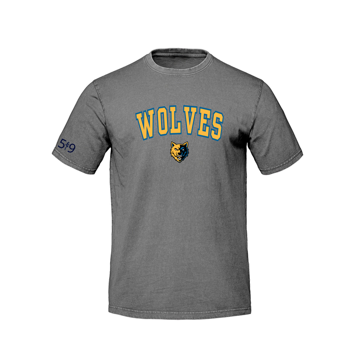 WESTMOUNT WOLVES VARSITY RETRO TEE (UNISEX)