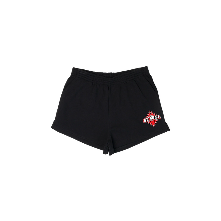 ST. THOMAS WOMEN'S SLO PITCH SWEAT SHORTS (WOMENS)