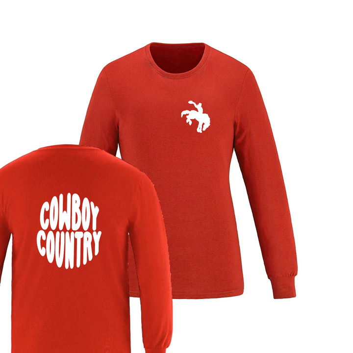 MEDWAY COWBOYS "COWBOY COUNTRY" LONG SLEEVE (WOMENS)