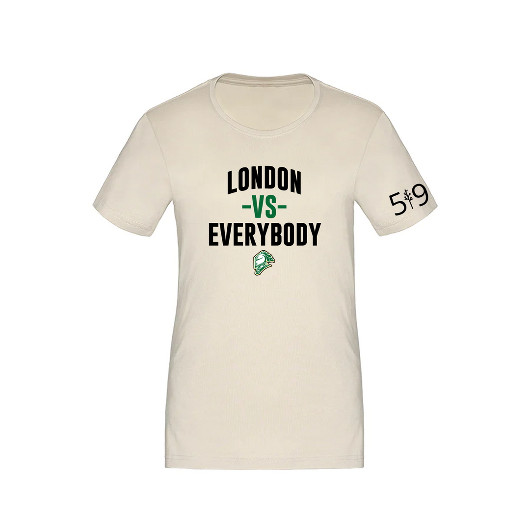 LONDON VS EVERYBODY TEE (WOMENS)