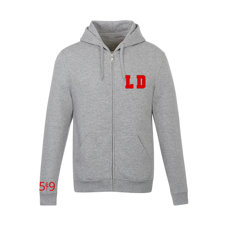LORD DORCHESTER EMBROIDERED LD ZIP UP (UNISEX)
