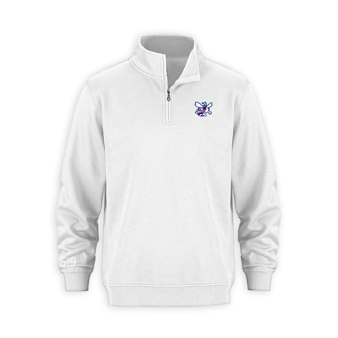 ZORRA HIGHLAND EMBROIDERED 1/4 ZIP (UNISEX)