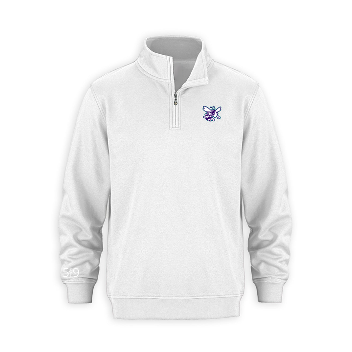 ZORRA HIGHLAND EMBROIDERED 1/4 ZIP (UNISEX)