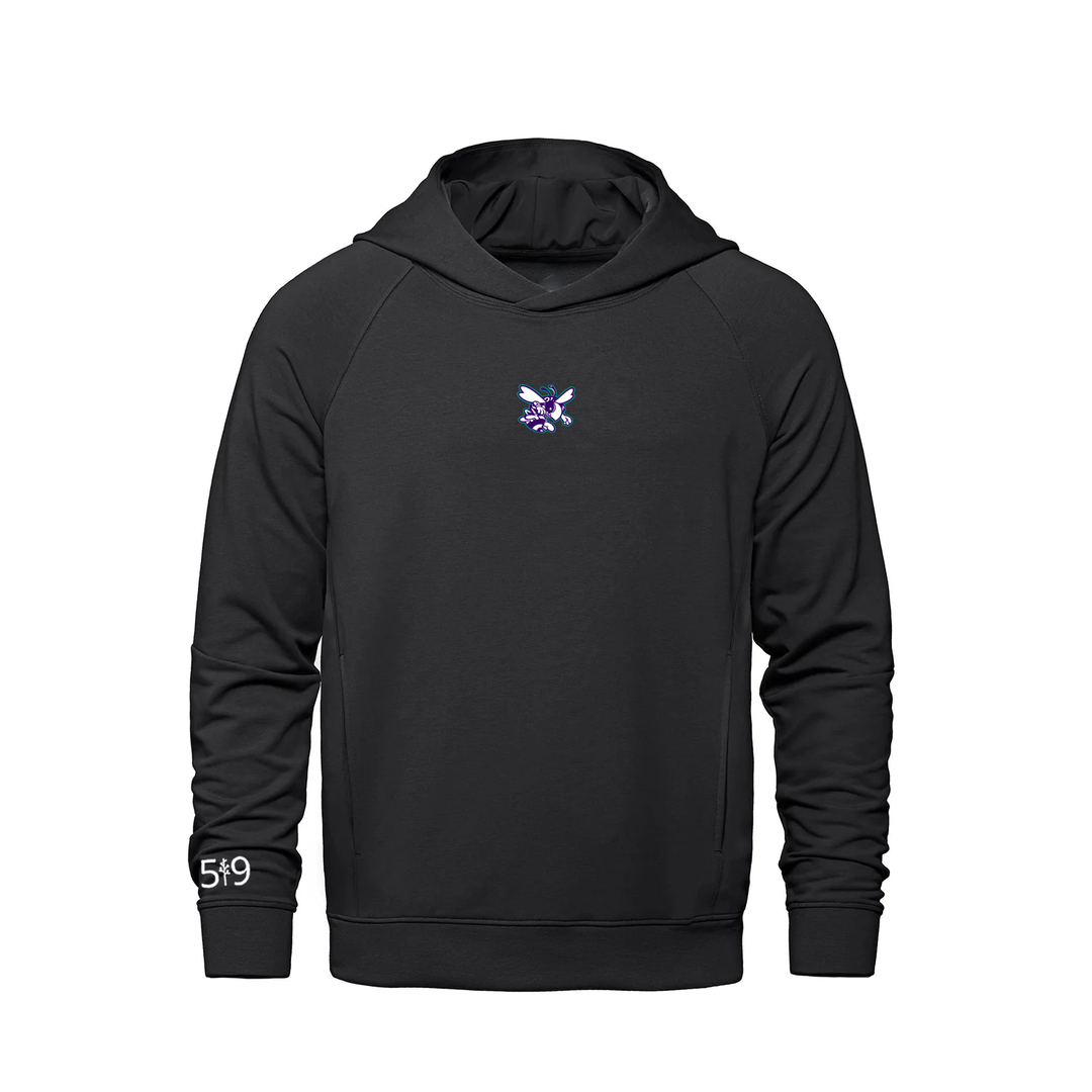 ZORRA HIGHLAND EMBROIDERED FRENCH TERRY HOODIE (UNISEX)