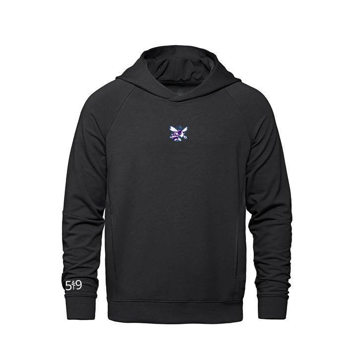 ZORRA HIGHLAND EMBROIDERED FRENCH TERRY HOODIE (UNISEX)