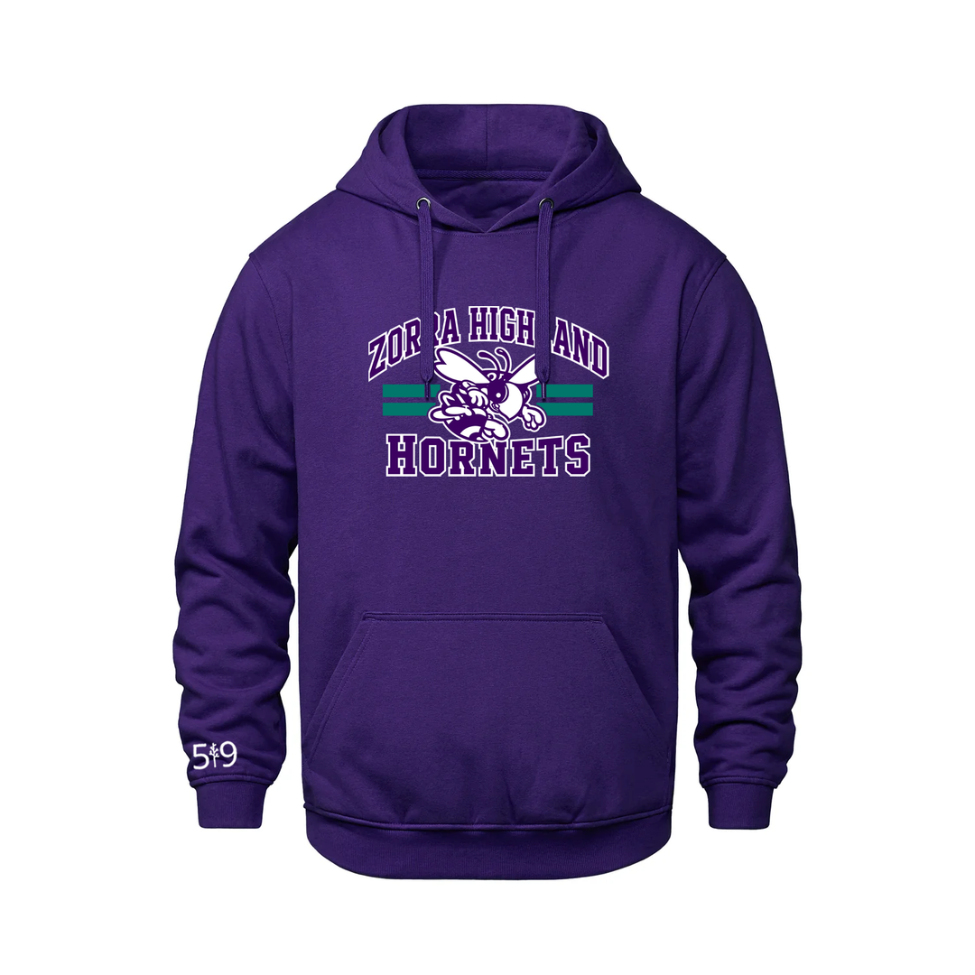 ZORRA HIGHLAND VARSITY HOODIE (UNISEX)