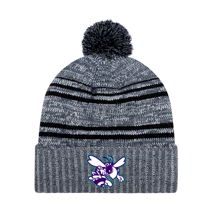 ZORRA HIGHLAND EMBROIDERED POM-POM TOQUE