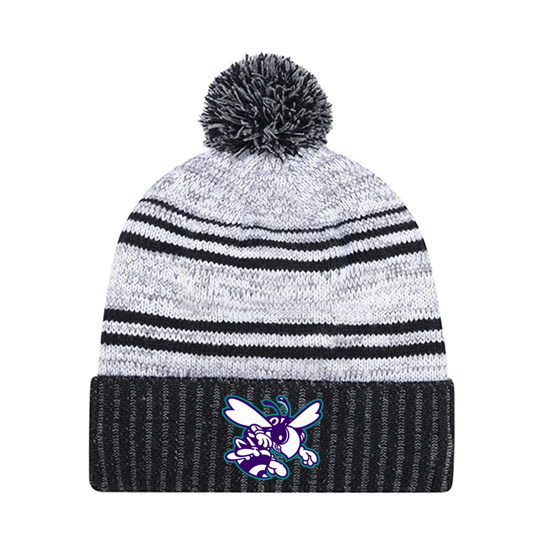 ZORRA HIGHLAND EMBROIDERED POM-POM TOQUE