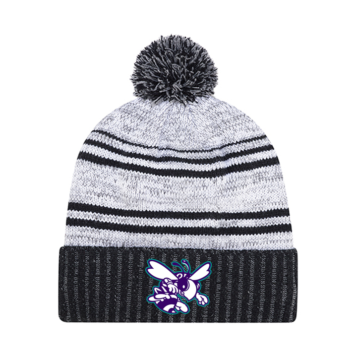 ZORRA HIGHLAND EMBROIDERED POM-POM TOQUE