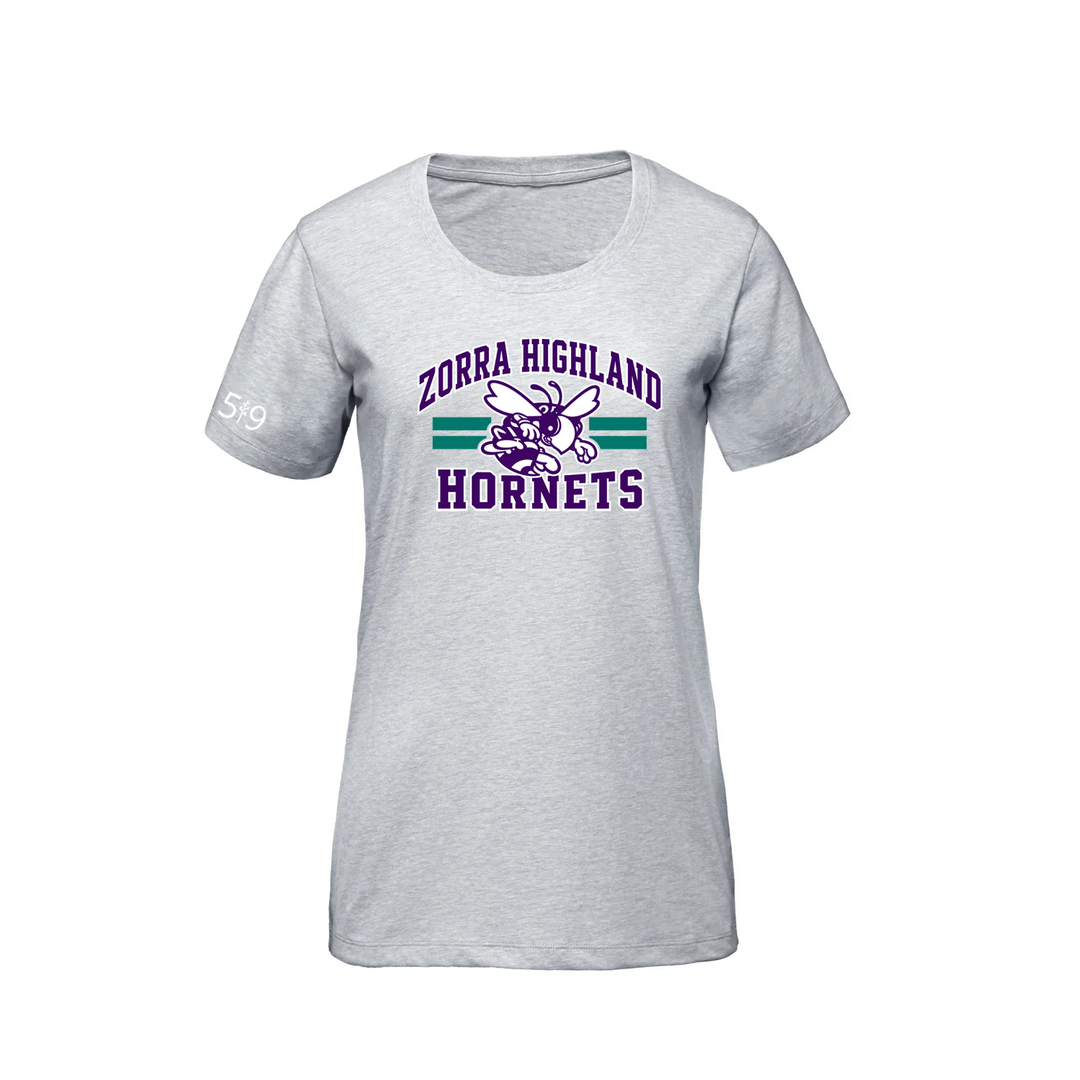 ZORRA HIGHLAND VARSITY PREMIUM TEE (WOMENS)