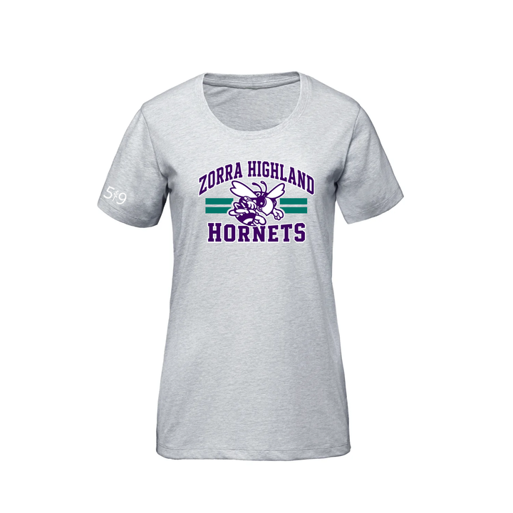 ZORRA HIGHLAND VARSITY PREMIUM TEE (WOMENS)
