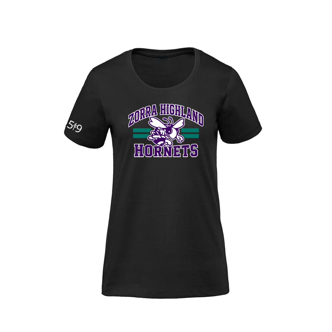 ZORRA HIGHLAND VARSITY PREMIUM TEE (WOMENS)