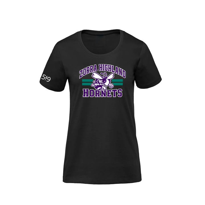 ZORRA HIGHLAND VARSITY PREMIUM TEE (WOMENS)