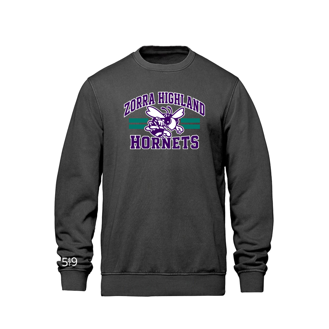ZORRA HIGHLAND VARSITY RETRO CREW (UNISEX)