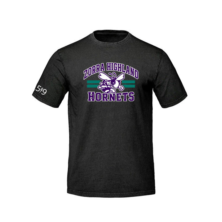 ZORRA HIGHLAND VARSITY RETRO TEE (UNISEX)
