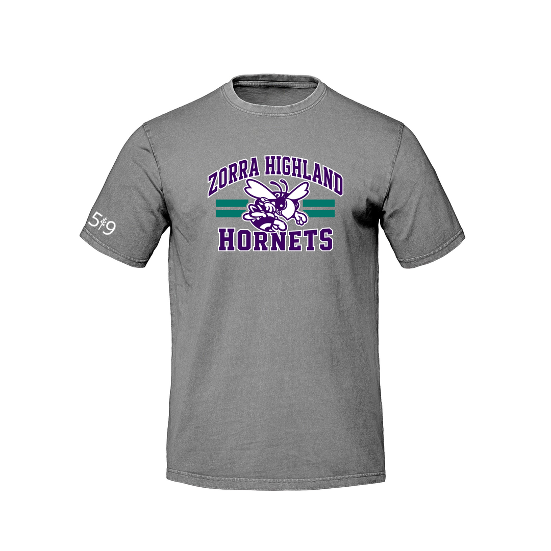 ZORRA HIGHLAND VARSITY RETRO TEE (UNISEX)