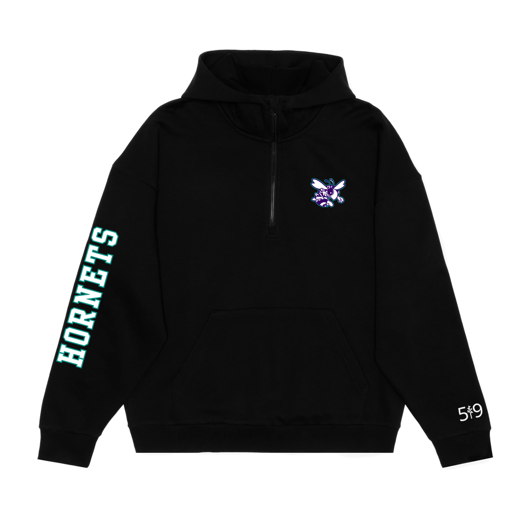 ZORRA HIGHLAND CLASSIC SLEEVE SCUBA 1/2 ZIP HOODIE (UNISEX)