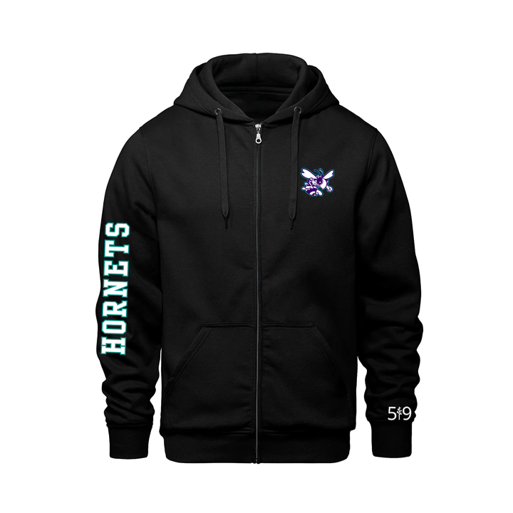 ZORRA HIGHLAND CLASSIC SLEEVE ZIP-UP HOODIE (UNISEX)