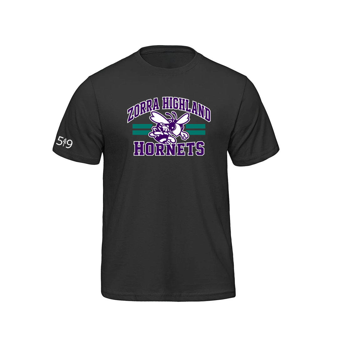 ZORRA HIGHLAND VARSITY TEE (MENS)