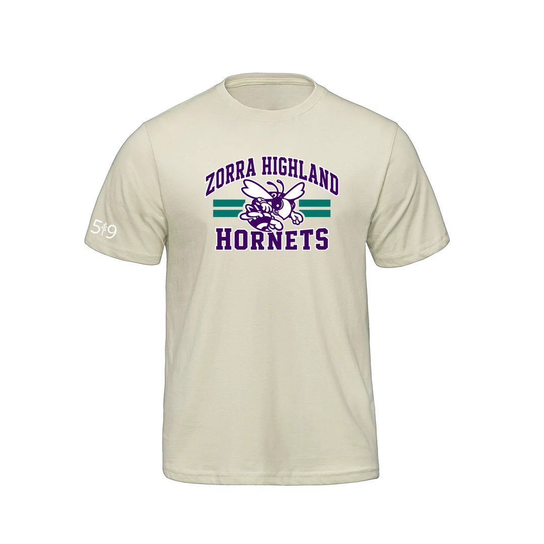 ZORRA HIGHLAND VARSITY TEE (MENS)