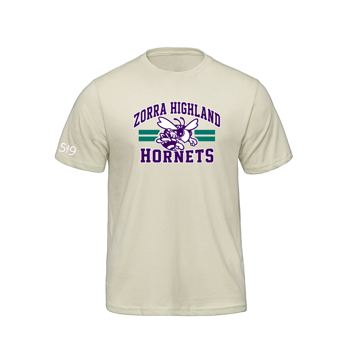 ZORRA HIGHLAND VARSITY TEE (MENS)