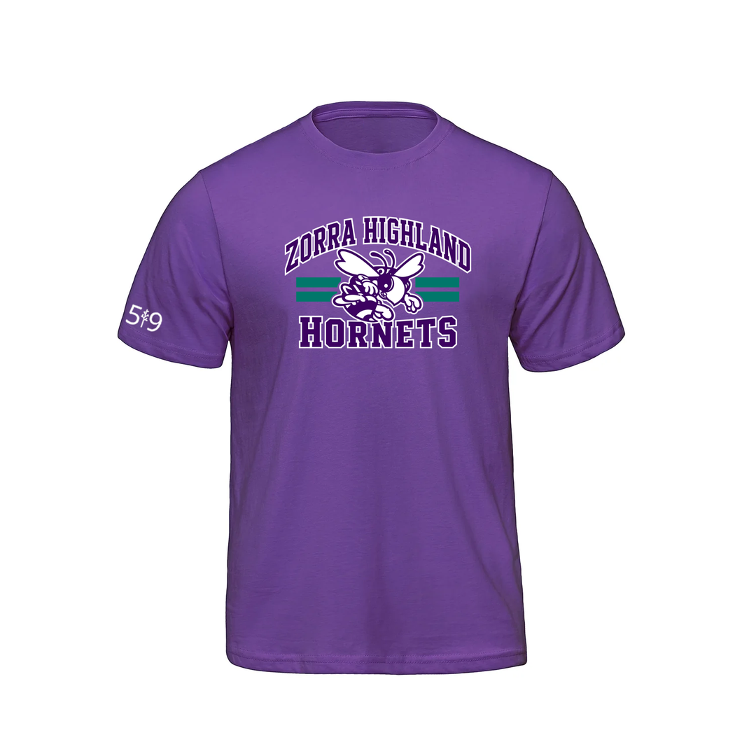 ZORRA HIGHLAND VARSITY TEE (MENS)