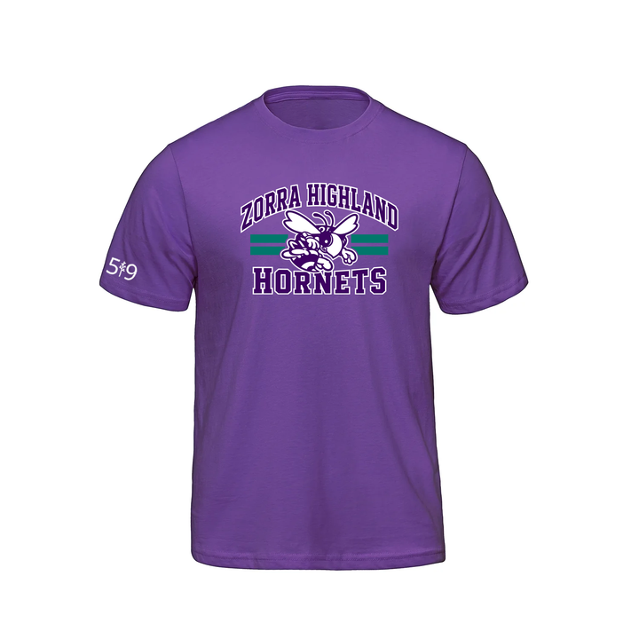 ZORRA HIGHLAND VARSITY TEE (MENS)