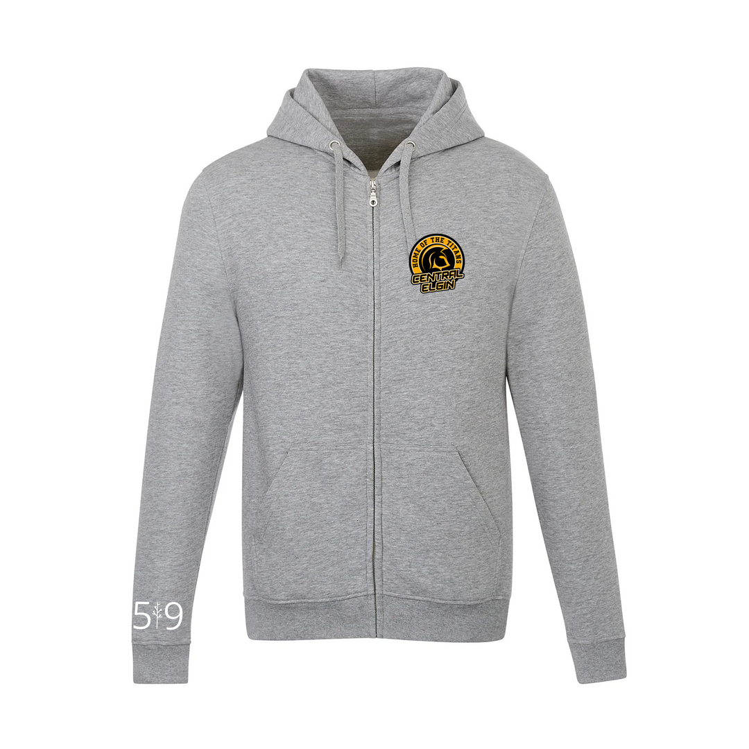 CENTRAL ELGIN CENTER COURT ZIP-UP (UNISEX)