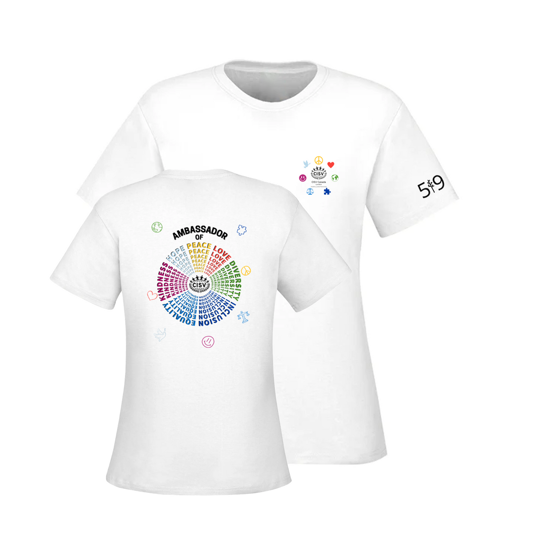 CISV AMBASSADOR TEE (WOMENS)