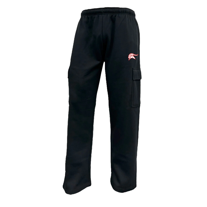 ARTHUR VOADEN EMBROIDERED CARGO SWEATPANTS (UNISEX)
