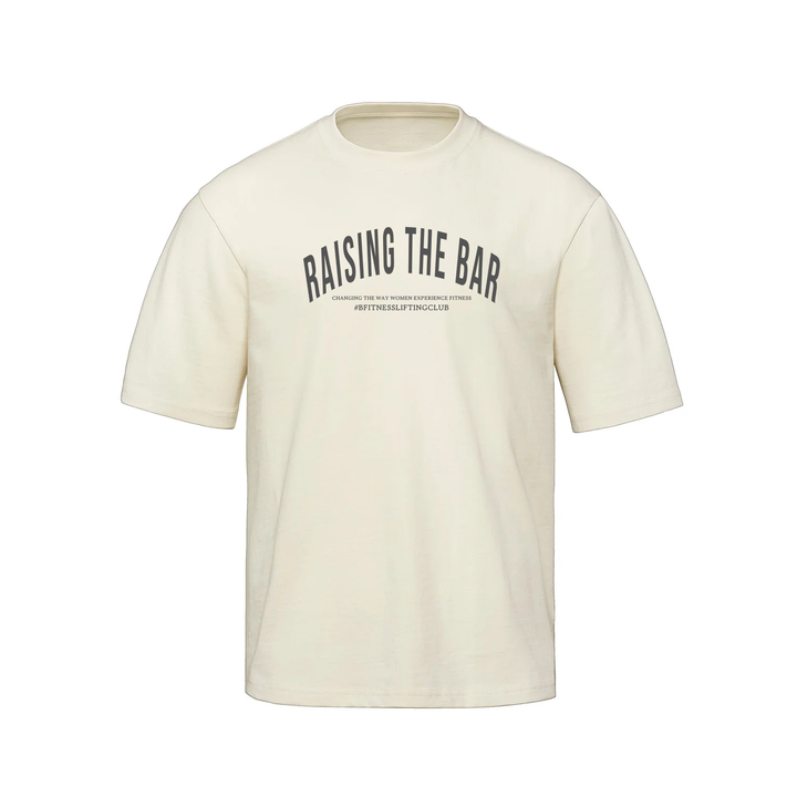 BFITNESS RAISING THE BAR OVERSIZED TEE (UNISEX)