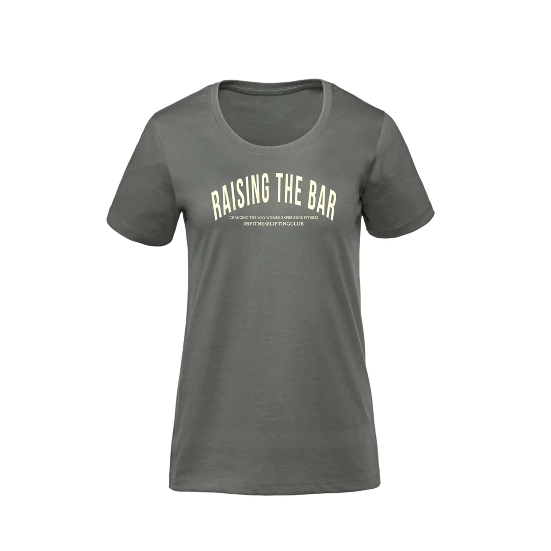 BFITNESS RAISING THE BAR PREMIUM TEE (WOMENS)