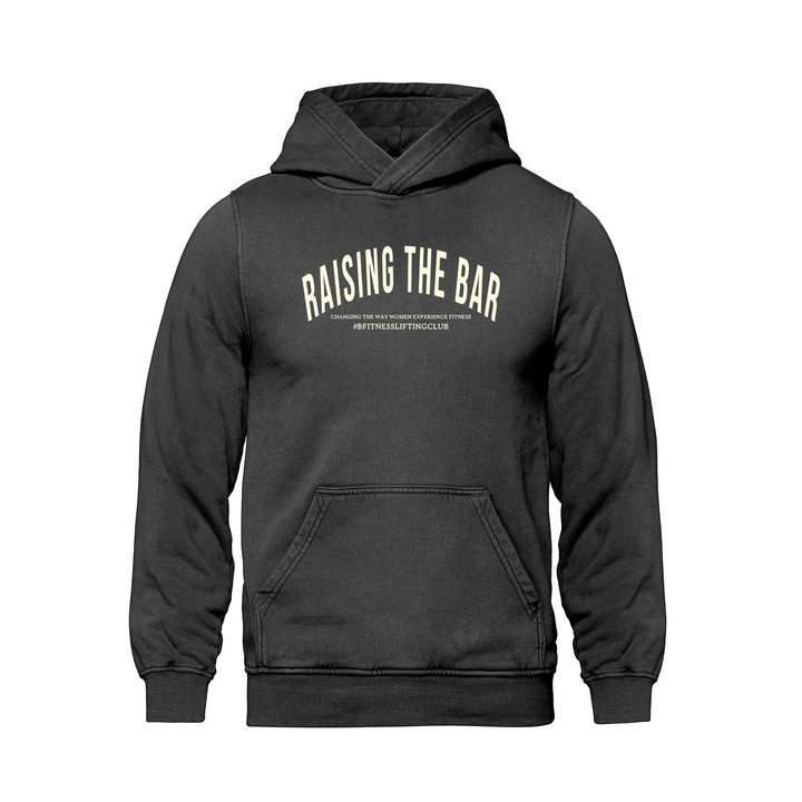 BFITNESS RAISING THE BAR RETRO HOODIE (UNISEX)