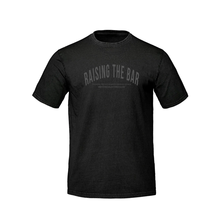 BFITNESS RAISING THE BAR RETRO TEE (UNISEX)