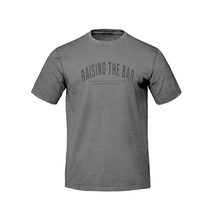 BFITNESS RAISING THE BAR RETRO TEE (UNISEX)