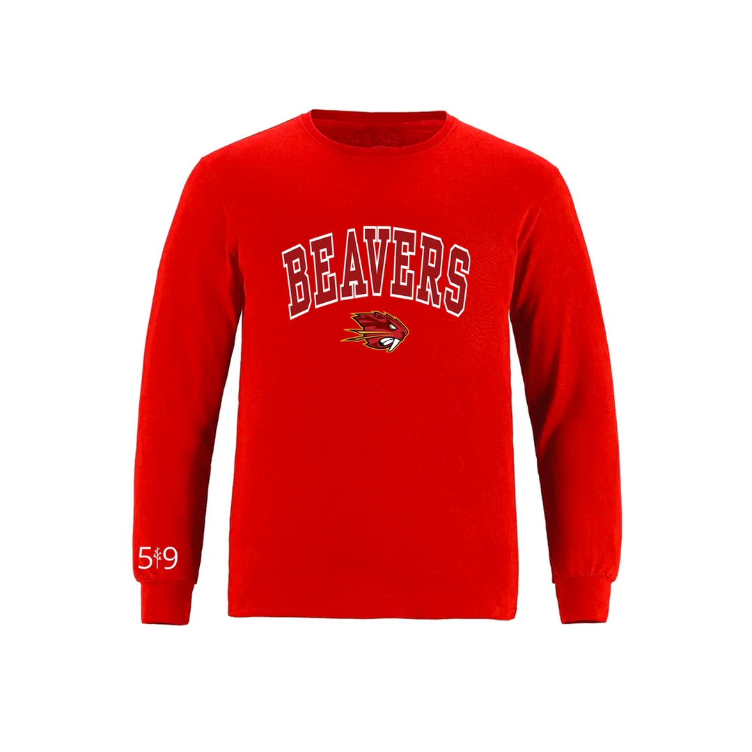 BEAVERS VARSITY LONG SLEEVE (MENS)